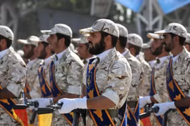 Lực lượng vệ binh Iran. (Nguồn: AP)