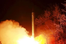 Triều Tiên phóng thử một tên lửa đạn đạo. (Nguồn: Reuters/TTXVN)