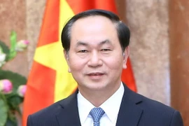 Chủ tịch nước Trần Đại Quang. (Ảnh: Nhan Sáng/TTXVN)