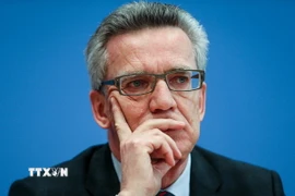 Bộ trưởng Nội vụ Thomas de Maizière. (Nguồn: THX/TTXVN)