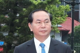 Chủ tịch nước Trần Đại Quang. (Ảnh: Nhan Sáng/TTXVN)