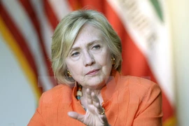 Ứng viên Tổng thống của đảng Dân chủ Hillary Clinton. (Nguồn: AFP/TTXVN)