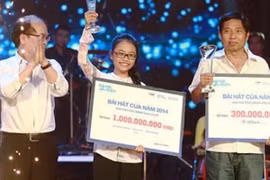 "Quê em mùa nước lũ" giành giải Bài hát yêu thích của năm 2014 