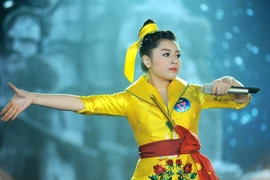 Giải nhất dòng dân gian- Nguyễn Thị Thu Hằng. (Ảnh: BTC) 