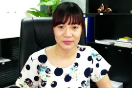 Bà Đỗ Thị Thanh Hương, giám đốc công ty Sunrise- đơn vị chịu trách nhiệm nội dung chương trình 'Quà tặng cuộc sống' ngày 25/6/2015. (Ảnh: Sunrise cung cấp)