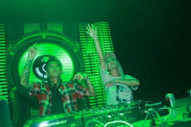 DJ Tessa thể hiện khả năng 'phù thủy âm nhạc' với các bản electro house đầy cuồng nhiệt. (Ảnh: BTC)