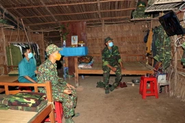 Những người chiến sỹ chặn dịch ở lối mòn biên giới Việt Nam-Campuchia