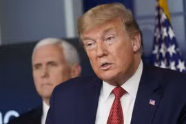 Tổng thống Mỹ Donald Trump. (Nguồn: bloomberg)