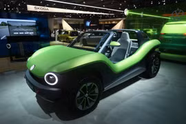 Một mẫu ôtô của hãng Volkswagen. (Ảnh: THX/TTXVN)