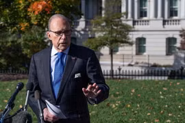 Cố vấn Kinh tế Nhà Trắng Larry Kudlow. (Ảnh: AFP/TTXVN)