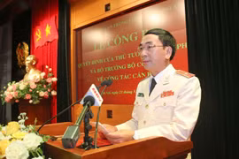 Ông Trần Quốc Tỏ, Bí thư Tỉnh ủy, Trưởng Đoàn đại biểu Quốc hội tỉnh Thái Nguyên. (Ảnh: Thu Hằng/TTXVN)