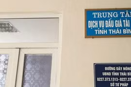 Khởi tố cán bộ Trung tâm Dịch vụ đấu giá tài sản tỉnh Thái Bình