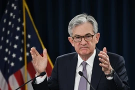 Chủ tịch Cục Dự trữ Liên bang Mỹ (Fed) Jerome Powell. (Ảnh: THX/TTXVN)