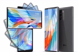 Mẫu điện thoại LG Wing. (Nguồn: androidcentral)