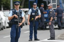 Cảnh sát New Zealand. (Ảnh: AFP/TTXVN)