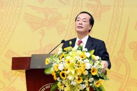 Bộ trưởng Bộ Xây dựng Phạm Hồng Hà. (Ảnh: Anh Tuấn/TTXVN)