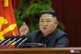 Nhà lãnh đạo Triều Tiên Kim Jong-un. (Ảnh: Yonhap/TTXVN)
