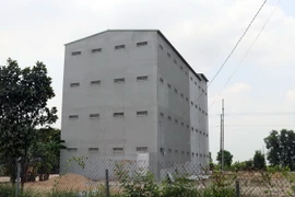 Nhà nuôi chim yến. (Ảnh: Lê Huy Hải/TTXVN)