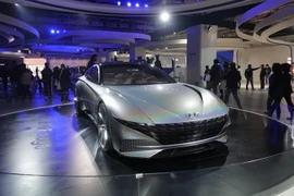 Mẫu ôtô của hãng Hyundai.(Ảnh: Yonhap/TTXVN)