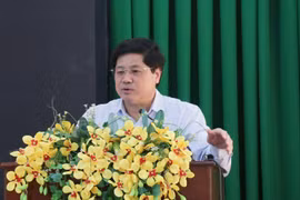 Thứ trưởng Bộ Nông nghiệp và Phát triển nông thôn Lê Quốc Doanh. (Ảnh: Nam Thái/TTXVN)
