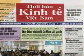 Thời báo Kinh tế Việt Nam thuộc Hội Khoa học kinh tế Việt Nam. (Ảnh: Vietnam+)