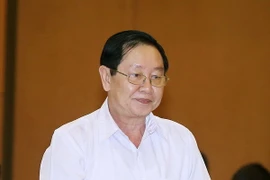Bộ trưởng Bộ Nội vụ Lê Vĩnh Tân. (Ảnh: Nguyễn Dân/TTXVN)