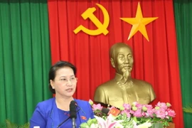 Chủ tịch Quốc hội Nguyễn Thị Kim Ngân. (Ảnh: Trọng Đức/TTXVN)