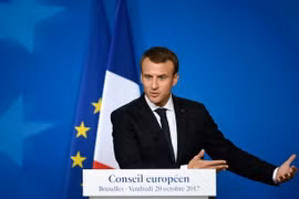 Tổng thống Pháp Emmanuel Macron. (Nguồn: AFP/TTXVN)