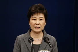Tổng thống Hàn Quốc Park Geun-hye. (Nguồn: AFP/TTXVN)
