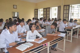 Có khoảng 160.000 thí sinh dự thi chỉ để xét tốt nghiệp