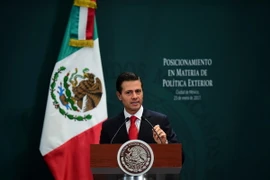 Tổng thống Mexico Enrique Pena Nieto. (Nguồn: AFP/TTXVN)