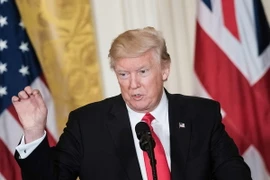 Tổng thống Mỹ Donald Trump. (Nguồn: AFP/TTXVN)