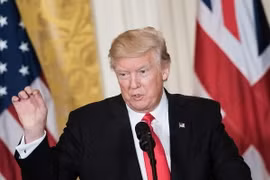 Tổng thống Mỹ Donald Trump. (Nguồn: AFP/TTXVN)