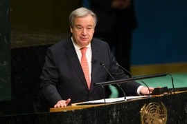 Tân Tổng thư ký Liên hợp quốc Antonio Guterres. (Nguồn: AFP/TTXVN)