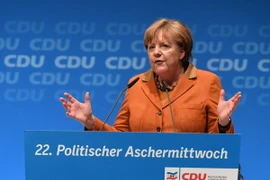 Thủ tướng Đức Angela Merkel. (Nguồn: AFP/TTXVN) 