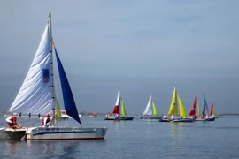 Giải đua thuyền buồm tỉnh Bà Rịa-Vũng Tàu mở rộng năm 2016. Ảnh minh hoạ. (Nguồn: Đoàn Mạnh Dương/TTXVN)