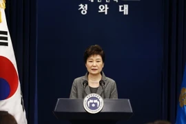 Tổng thống Hàn Quốc Park Geun-hye. (Nguồn: AFP/TTXVN)