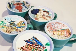 Những tách càphê không ai dám uống ngay vì quá đẹp