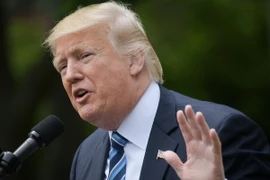 Tổng thống Mỹ Donald Trump phát biểu tại Washington, DC ngày 4/5. (Nguồn: AFP/TTXVN)