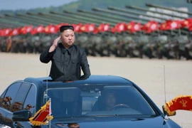 Nhà lãnh đạo Triều Tiên Kim Jong-un. (Nguồn: Yonhap/TTXVN) 