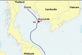 Tuyến cáp quang dưới biển vừa được khai trương. (Nguồn: JatiYoung)