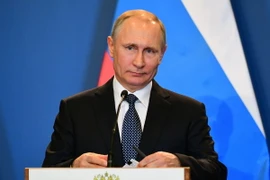 Tổng thống Nga Vladimir Putin. (Nguồn: AFP/TTXVN)