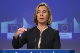 Đại diện cấp cao phụ trách chính sách an ninh và đối ngoại của Liên minh châu Âu (EU), bà Federica Mogherini. (Nguồn: EPA/TTXVN)