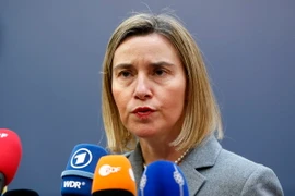 Đại diện cấp cao phụ trách chính sách an ninh và đối ngoại của EU Federica Mogherini. (Nguồn: EPA/TTXVN) 