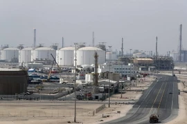 Toàn cảnh nhà máy sản xuất khí đốt tự nhiên hóa lỏng của Qatar ở phía bắc Doha ngày 6/2. (Nguồn: AFP/TTXVN) 