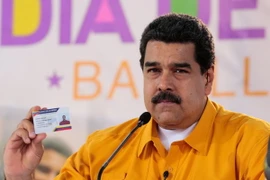 Tổng thống Venezuela Nicolás Maduro. (Nguồn: EPA/TTXVN)