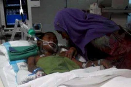 Cậu bé tội nghiệp. (Nguồn: New Straits Times)