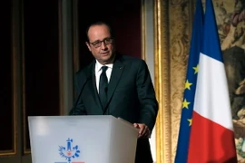 Tổng thống Pháp François Hollande. (Nguồn: EPA/TTXVN)