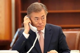 Tân Tổng thống Hàn Quốc Moon Jae-in. (Nguồn: AFP/TTXVN) 