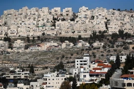 Công trường xây dựng khu định cư Har Homa ở Đông Jerusalem ngày 17/1. (Nguồn: AFP/TTXVN) 